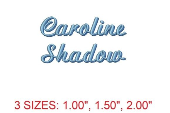 Caroline Shadow Font