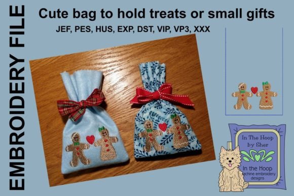 Gingerbread Friends Treat Bag