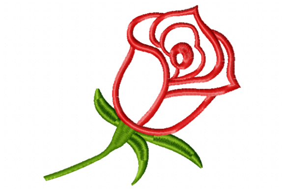 Rose Applique
