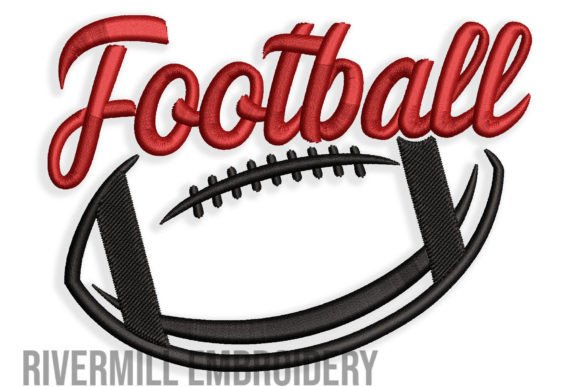 Script Football Lettering